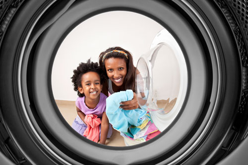 Family-friendly laundromat